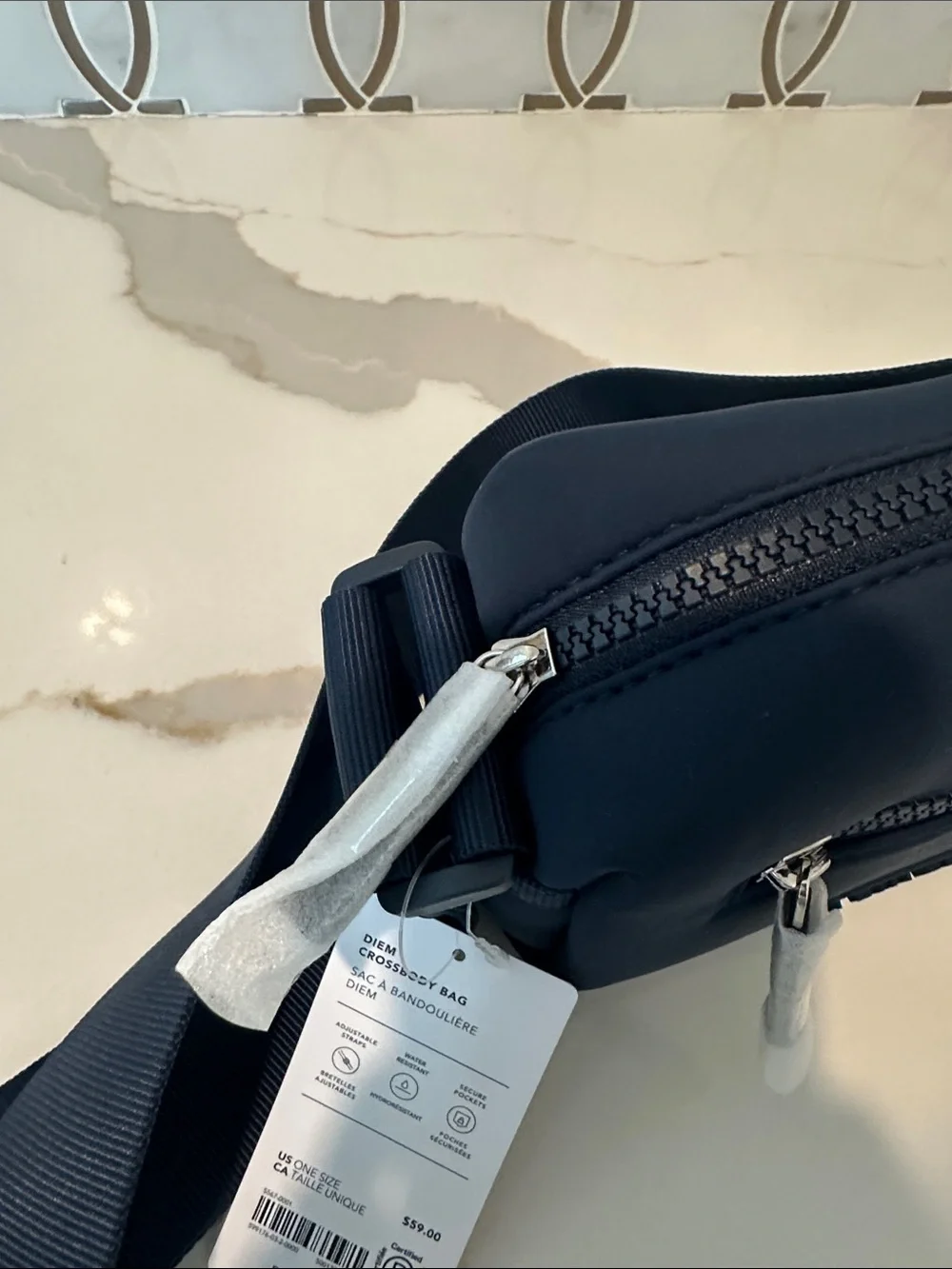 NWT Athleta Diem Crossbody Bag Eclipse (Navy)